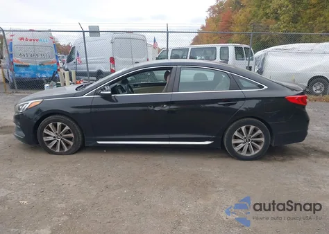 2017 Hyundai Sonata Sport z USA, uszkodzony, nr VIN 5NPE34AF3HH450196